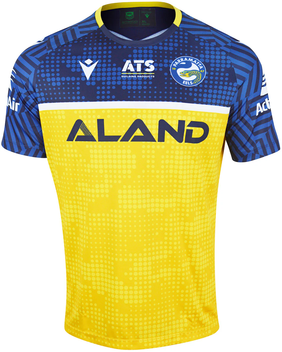 Parramatta Eels 2024 NRL Mens Run Out Shirt - Image 2
