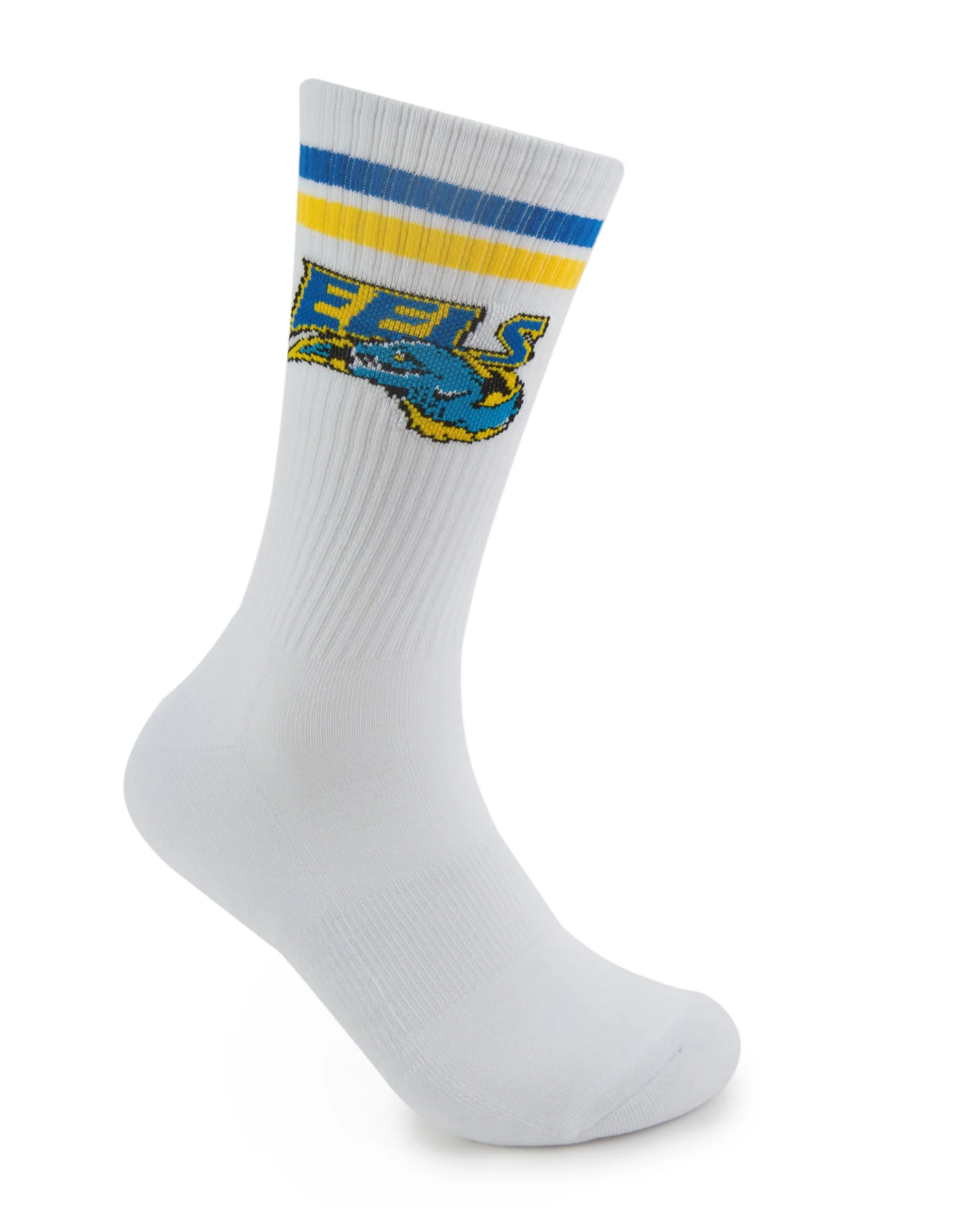 Parramatta Eels 2026 NRL Mens 8-13 Retro Sneaker Sock 2 Pack - Image 3