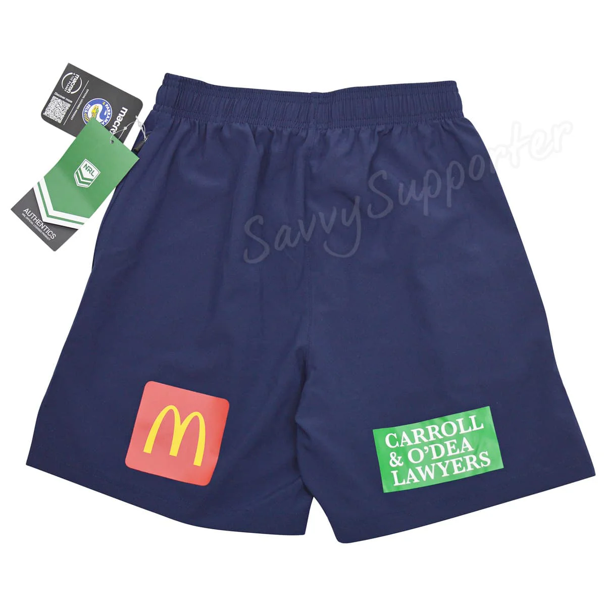 Parramatta Eels NRL Kids Navy Training Shorts - Image 2