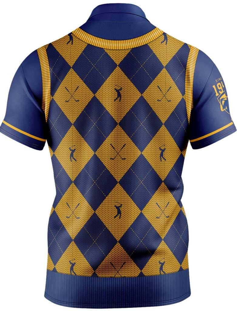 Parramatta Eels NRL Mens Fairway Golf Polo Shirt - Image 2