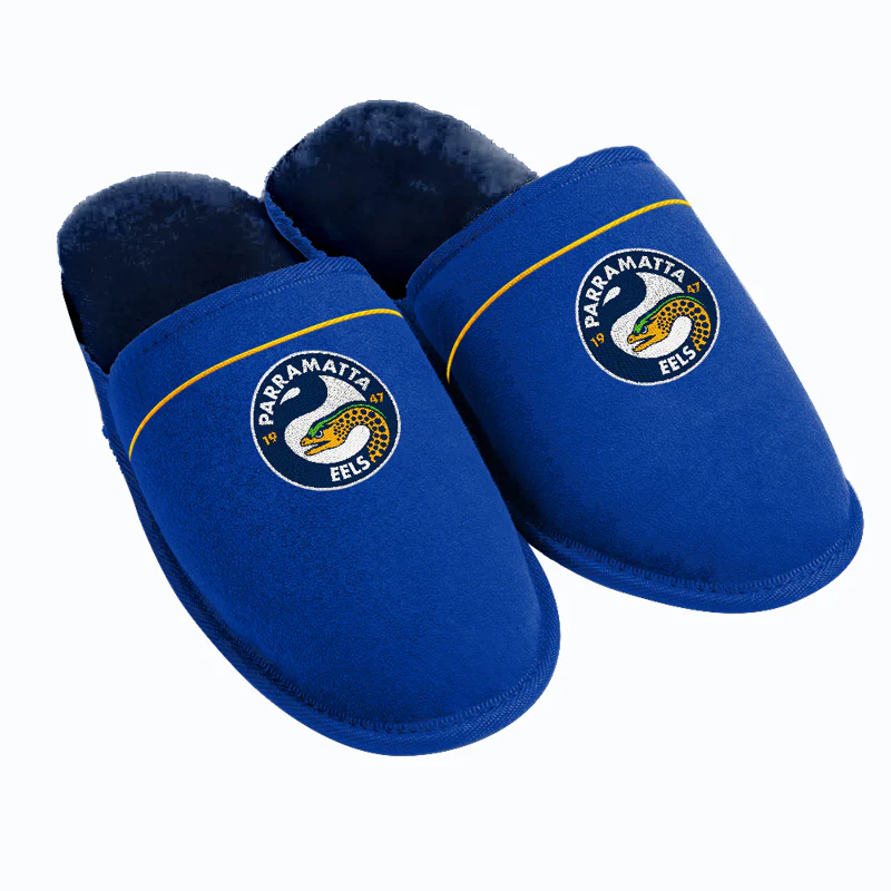 Parramatta Eels NRL Mens Royal Slippers