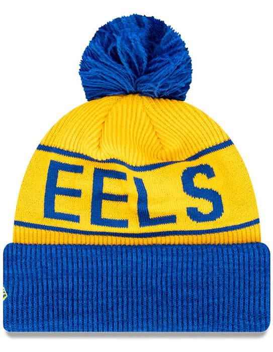 Parramatta Eels NRL New Era 6Dart Two Tone Beanie - Image 2