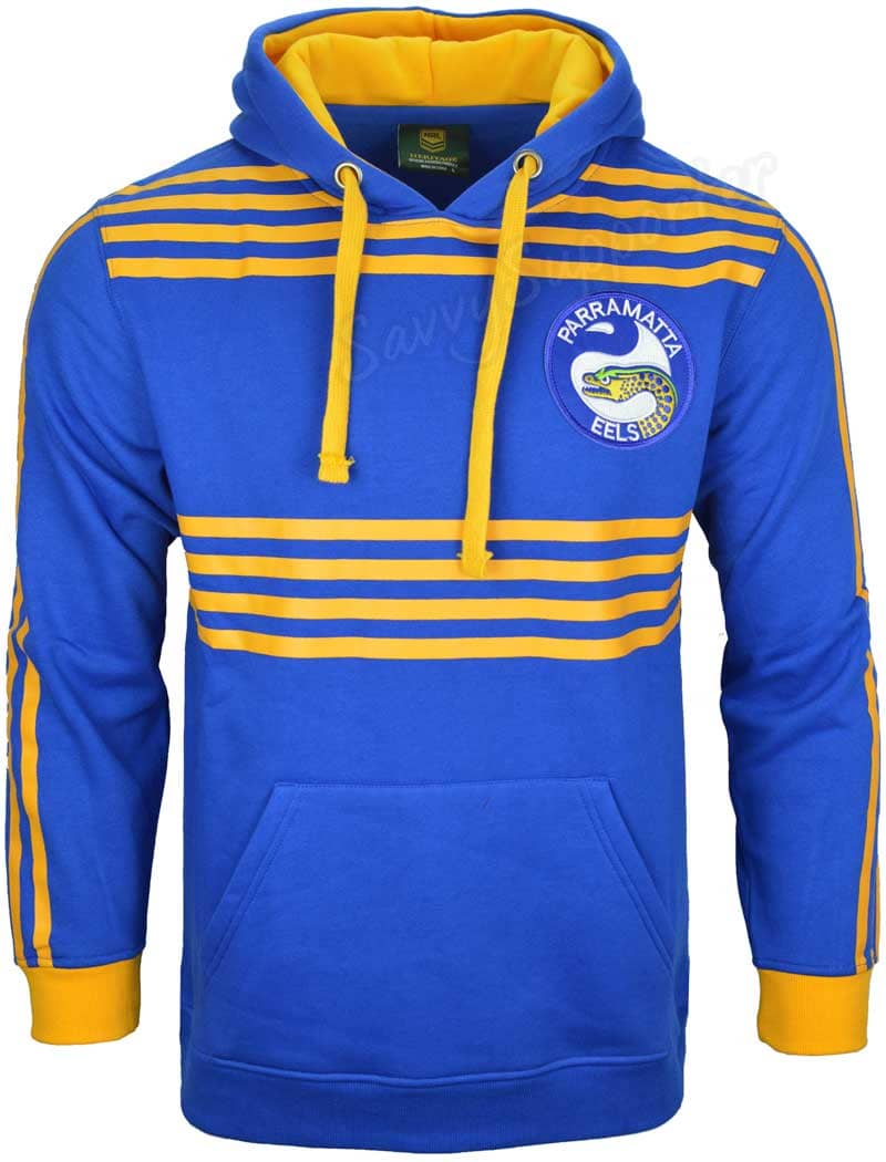 Parramatta Eels NRL Retro Pullover Hoodie - Image 2