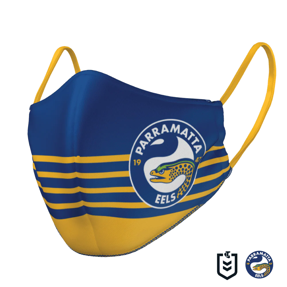 Parramatta Eels NRL Reversible Face Mask - Image 2