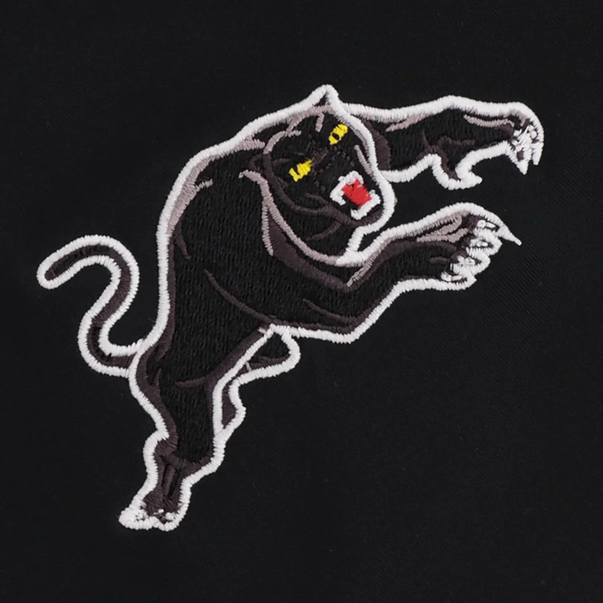 Penrith Panthers 2024 NRL Mens Black Media Polo Shirt - Image 6