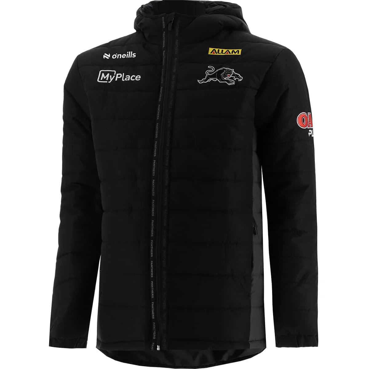 Penrith Panthers 2025 NRL Mens Hooded Padded Jacket