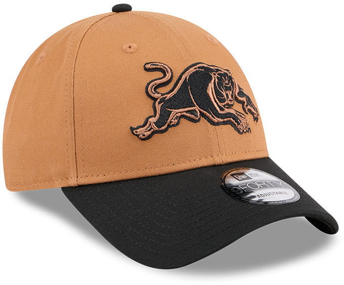 Penrith Panthers 2026 NRL 9FORTY New Era Two Tone Brown Cap - Image 2