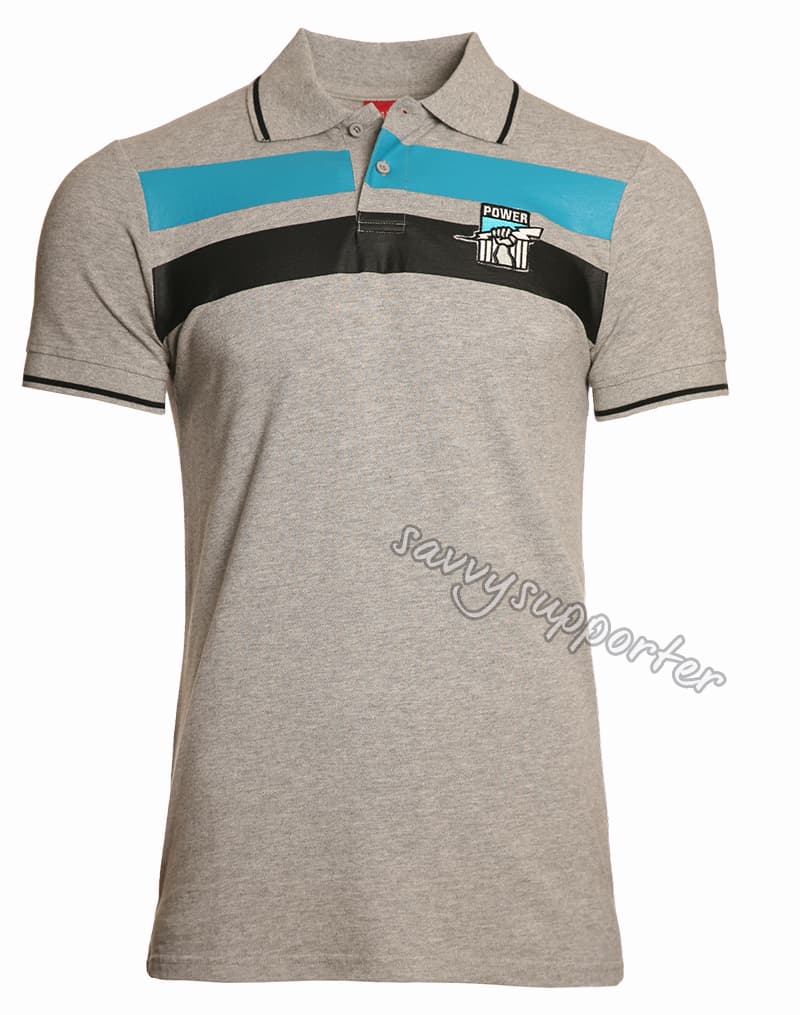 Port Adelaide Power AFL Season Polo Shirt - Image 9