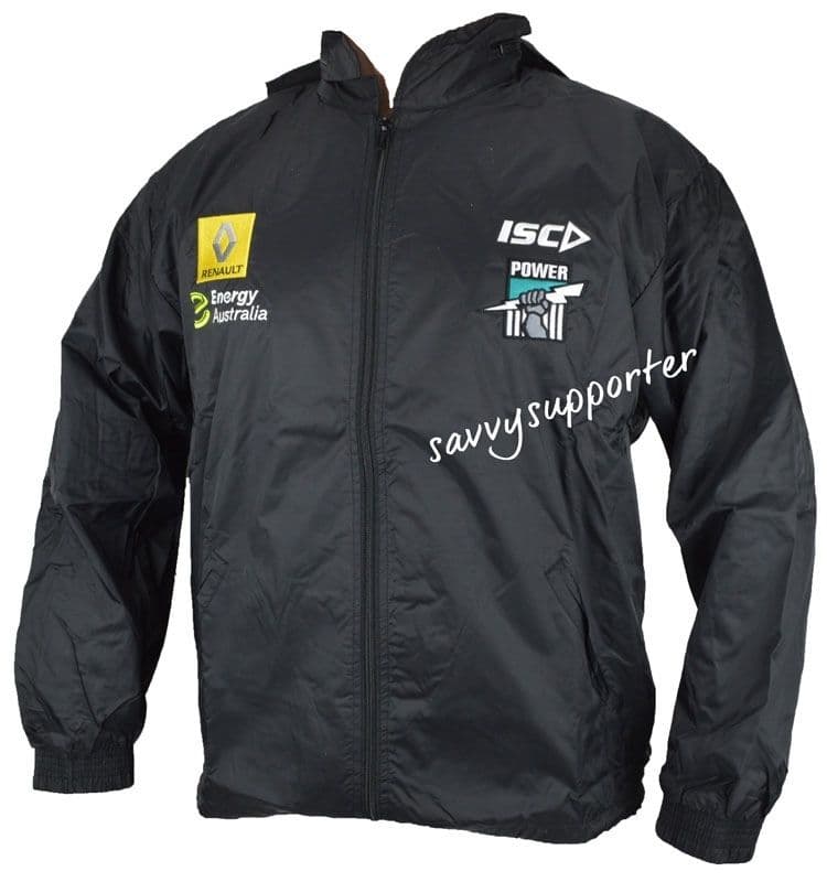 Port Adelaide Power Wet Weather Rain Jacket - Image 8
