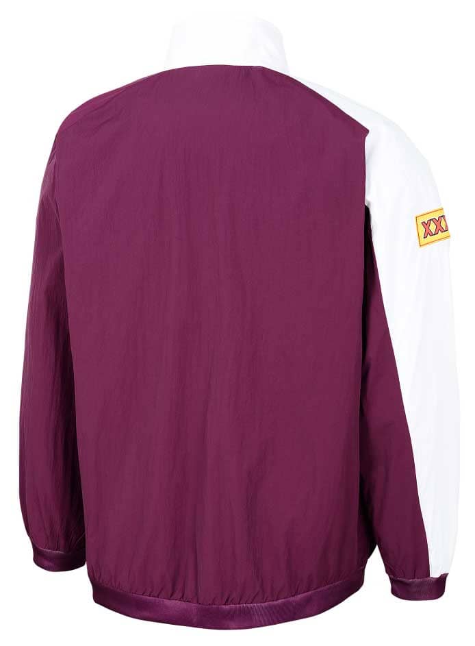QLD Maroons 1990s State of Origin Mens Retro Jacket - Image 2