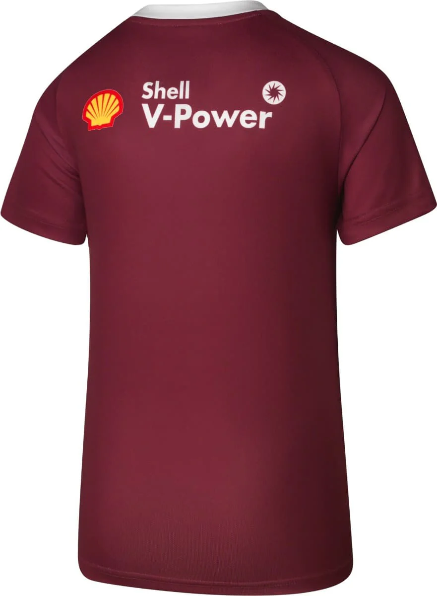 QLD Maroons 2024 State of Origin Mens Maroon Training Shirt - Image 2