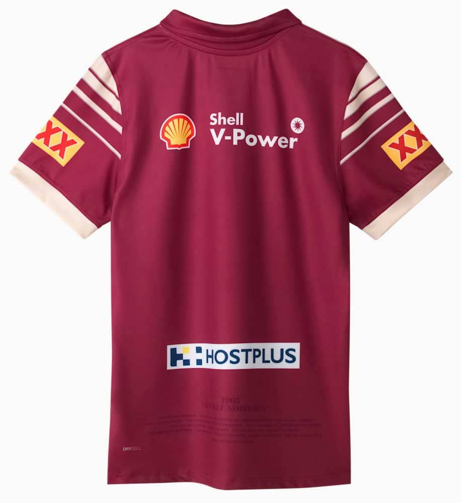 QLD Maroons 2025 State of Origin NRL Mens Captains Run Jersey - Image 2