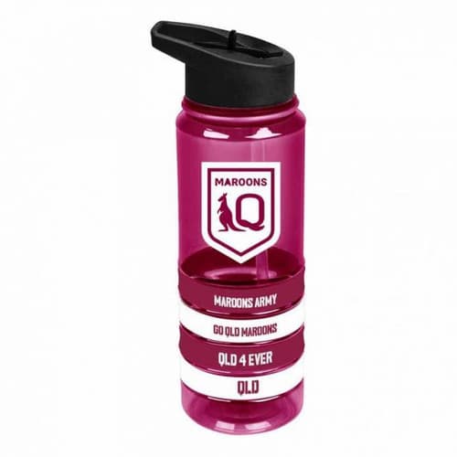 QLD Maroons State of Origin 650ml Tritan Bottle - Image 2