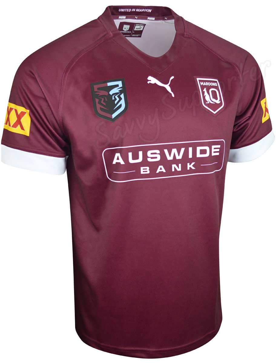 QLD Maroons State of Origin Mens On Field Jersey - Image 2