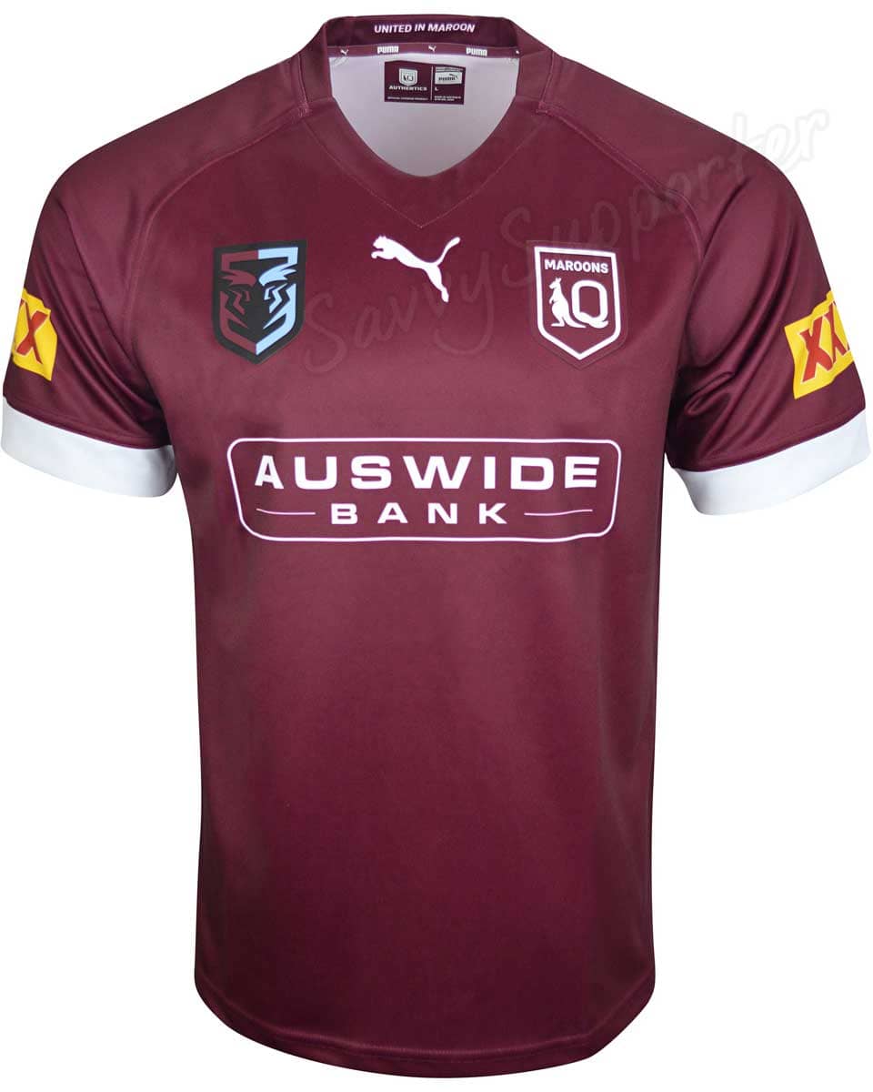 QLD Maroons State of Origin Mens On Field Jersey - Image 3
