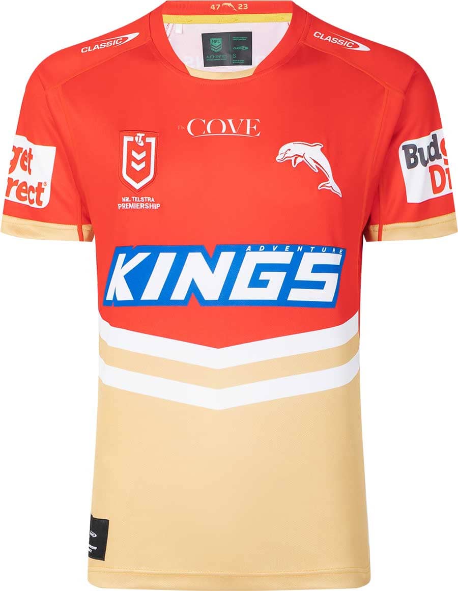 Redcliffe Dolphins NRL Mens Home Jersey