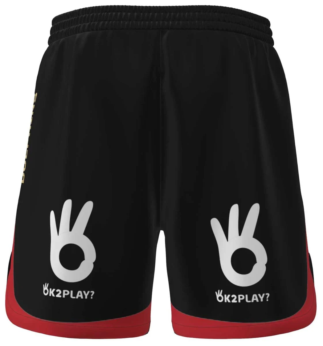 Redcliffe Dolphins 2023 NRL Mens Zip Training Shorts 4XL-7XL - Image 2