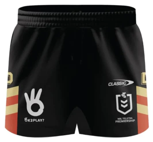 Redcliffe Dolphins 2024 NRL Mens Alternate Shorts