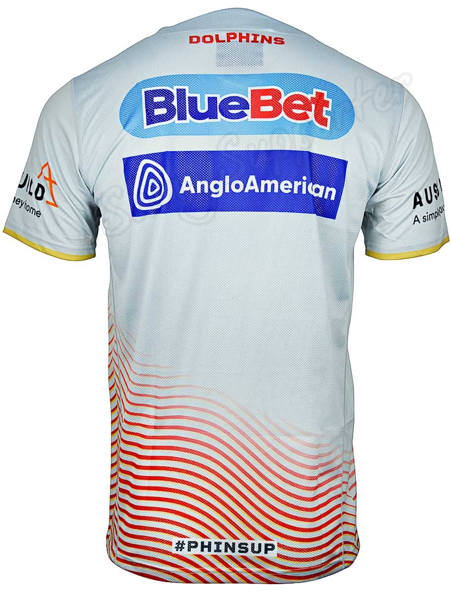 Redcliffe Dolphins 2024 NRL Mens Coaches Shirt - Image 4