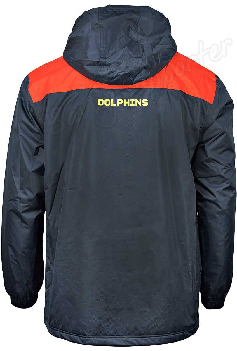Redcliffe Dolphins 2024 NRL Mens Wet Weather Jacket - Image 4