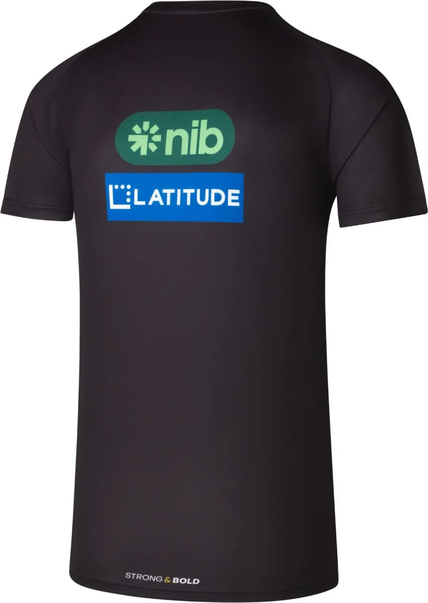Richmond Tigers 2025 AFL Mens Black Training Shirt - Image 2
