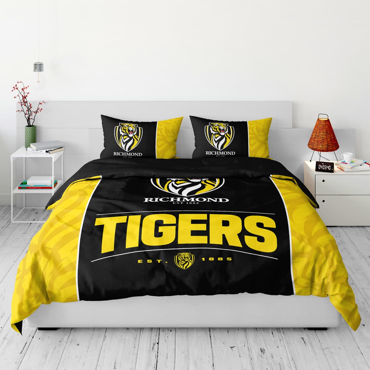 Richmond Tigers AFL 2026 Double Quilt Cover Set