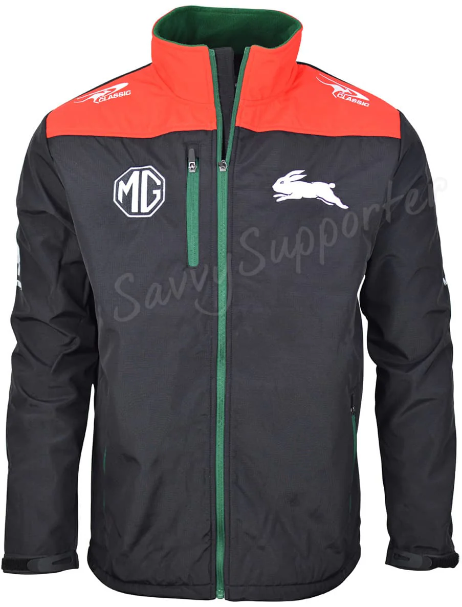 South Sydney Rabbitohs 2025 NRL Mens Mens Softshell Jacket - Image 2