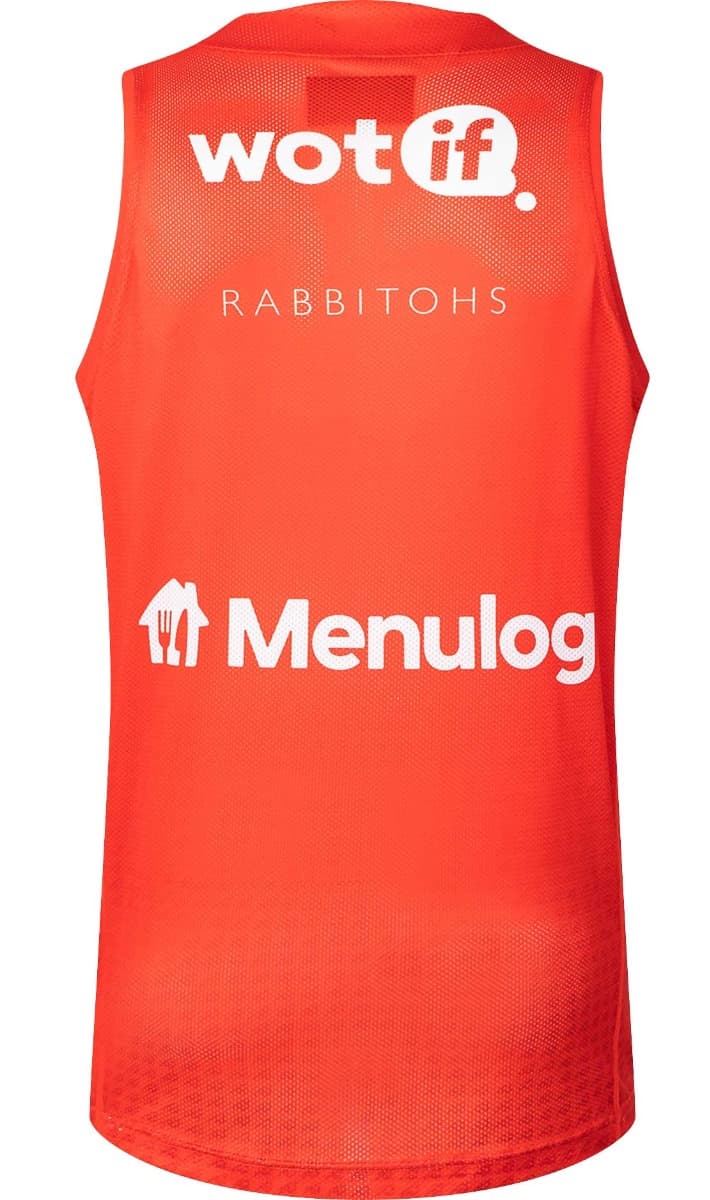 South Sydney Rabbitohs 2025 NRL Mens Red Training Singlet - Image 6