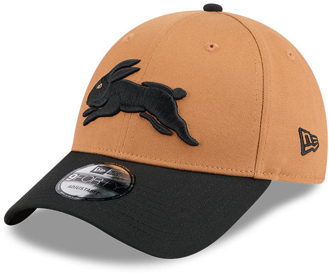South Sydney Rabbitohs 2026 NRL 9FORTY New Era Two Tone Brown Cap