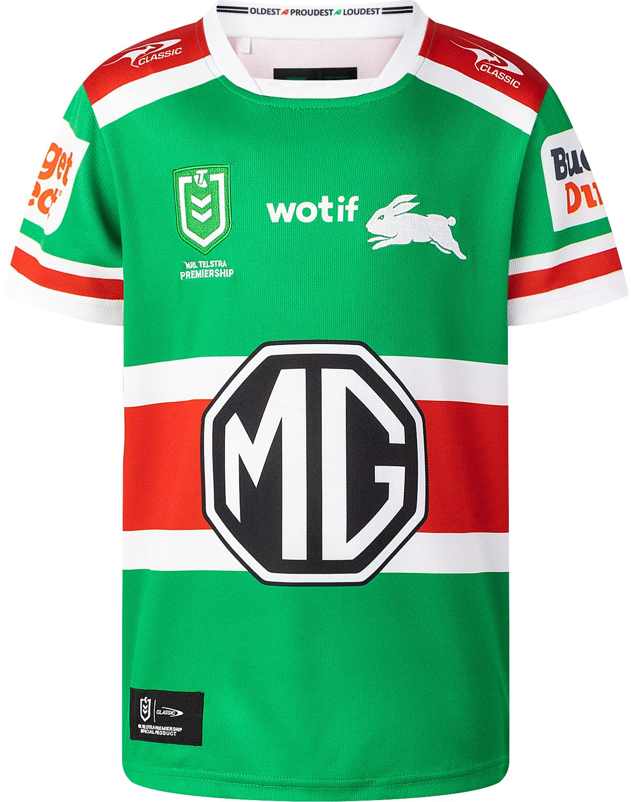 South Sydney Rabbitohs 2026 NRL Kids Away Jersey - Image 2