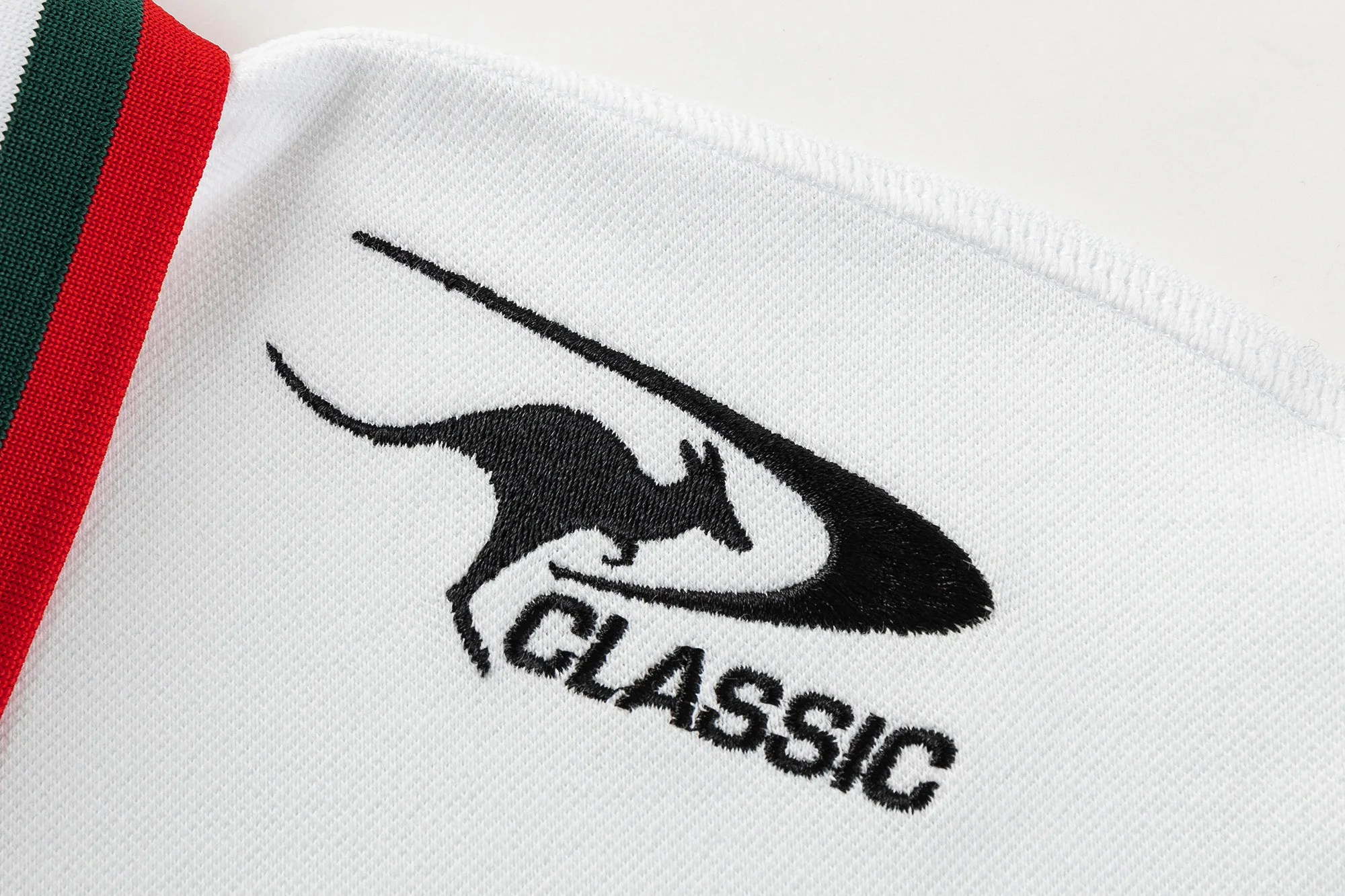 South Sydney Rabbitohs 2026 NRL Mens White Media Polo Shirt - Image 4