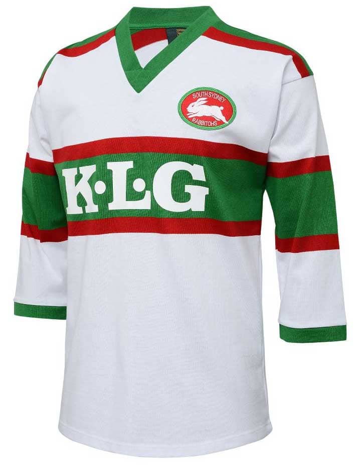 South Sydney Rabbitohs NRL Mens Panasonic Cup Retro Jersey