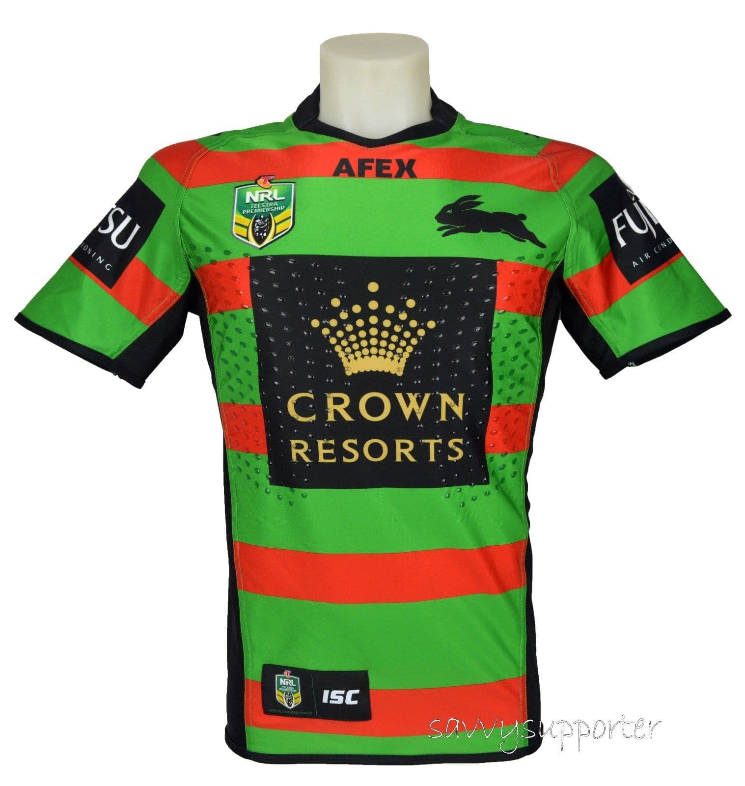 South Sydney Rabbitohs NRL Premiers Player Issue Home Jersey GPS Pocket!!! - Image 10
