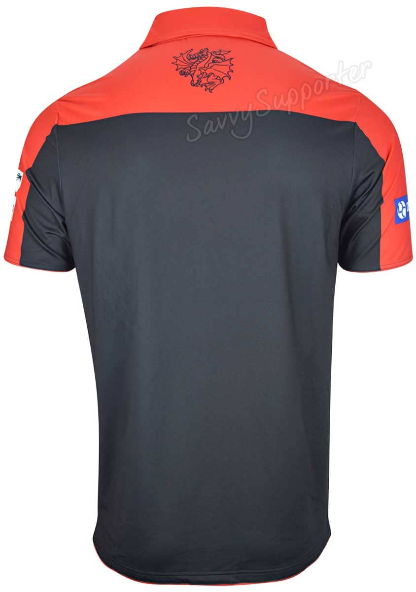 St George Dragons 2020 NRL Mens Players Polo Shirt - Image 4