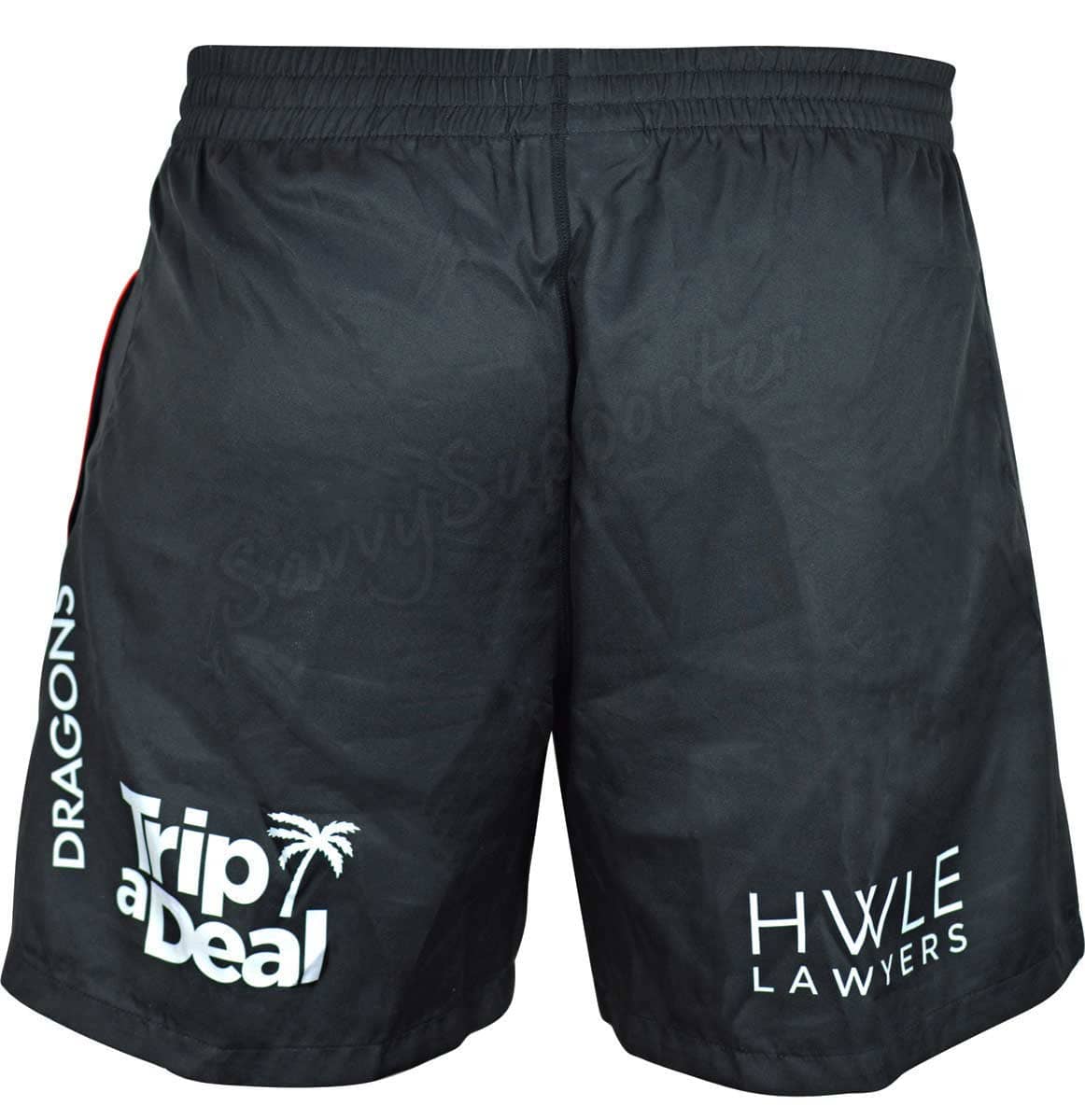 St George Dragons NRL Mens Training Shorts - Image 3
