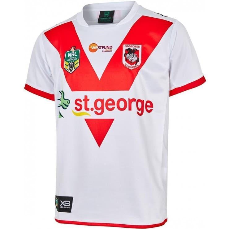 St George Dragons Mens NRL Home Jersey - Image 8