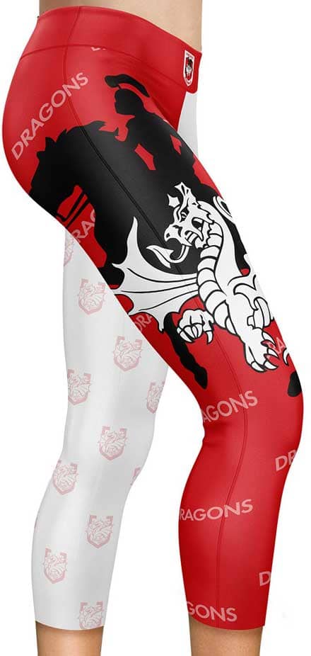 St George Dragons NRL Ladies Traditional Logo Siren Tights