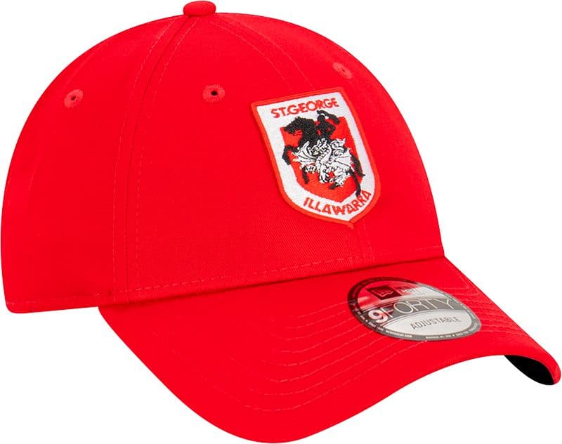 St George Dragons 2026 NRL New Era 9FORTY Cloth Strap Cap - Image 2