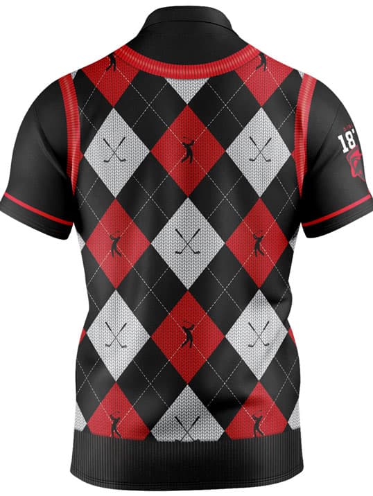 St Kilda Saints AFL Fairway Golf Polo Shirt - Image 2