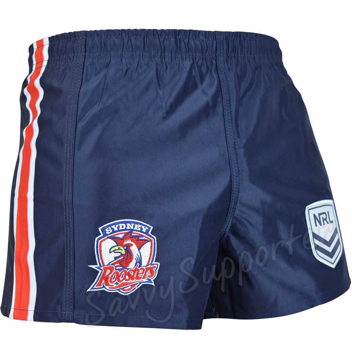 Sydney Roosters NRL Mens Away Supporter Footy Shorts