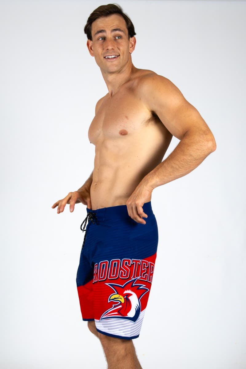 Sydney Roosters 2025 NRL Mens Barrel Board Shorts - Image 3