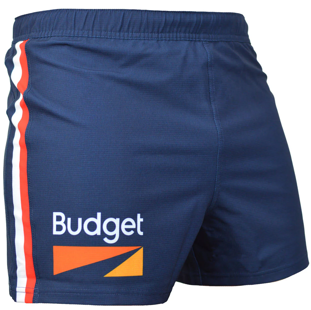 Sydney Roosters 2025 NRL Mens Player Issue Flegg Away Shorts - Image 2