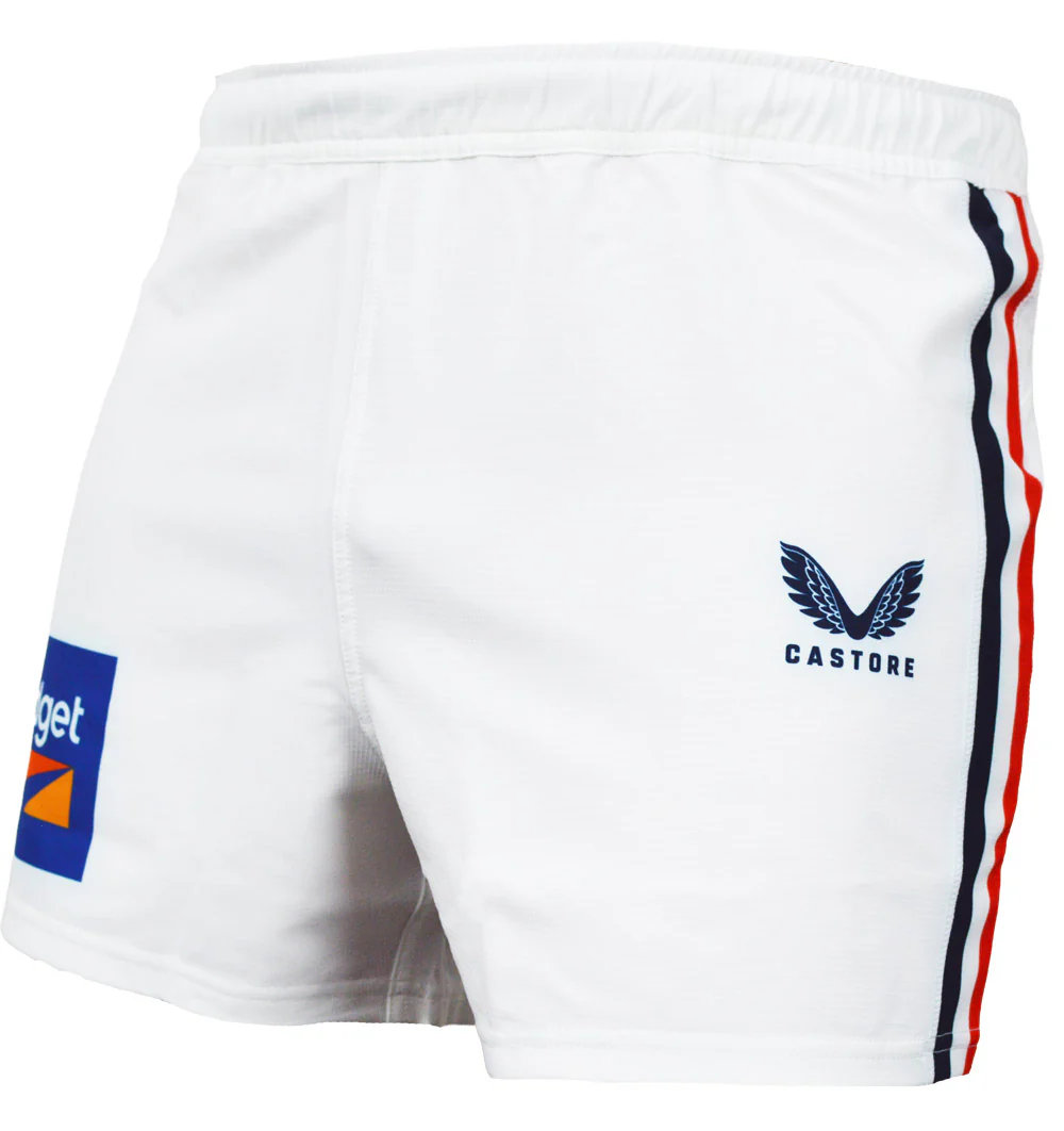 Sydney Roosters 2025 NRL Mens Reserve Home Shorts - Image 2