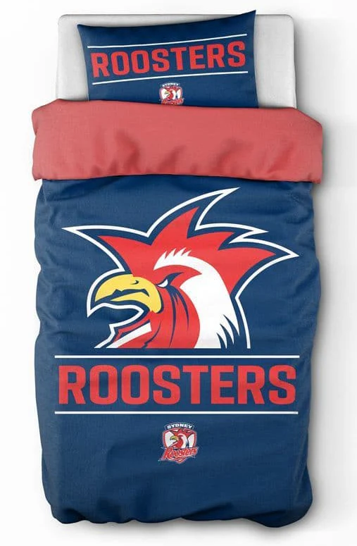 Sydney Roosters 2026 NRL Single Quilt Set