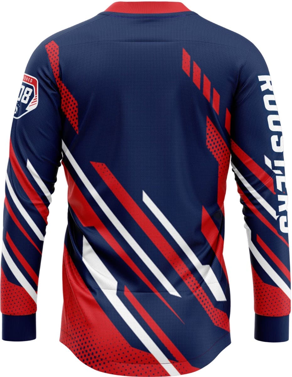Sydney Roosters NRL Mens Motor Cross MX Jersey - Image 2