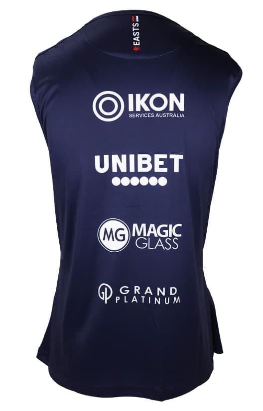 Sydney Roosters NRL Mens Navy Training Singlet - Image 2