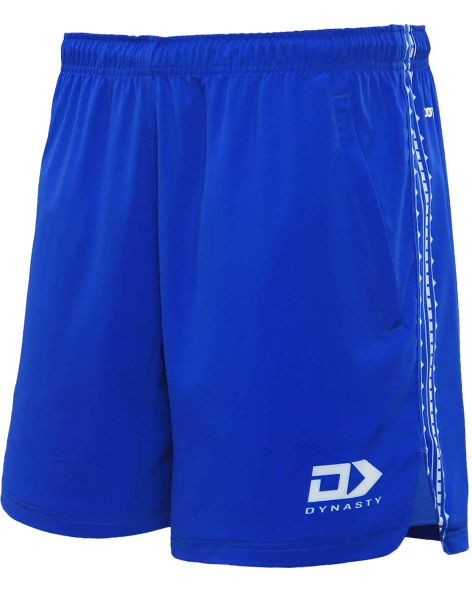 Toa Samoa 2024 Rugby League Royal Mens Gym Shorts - Image 3