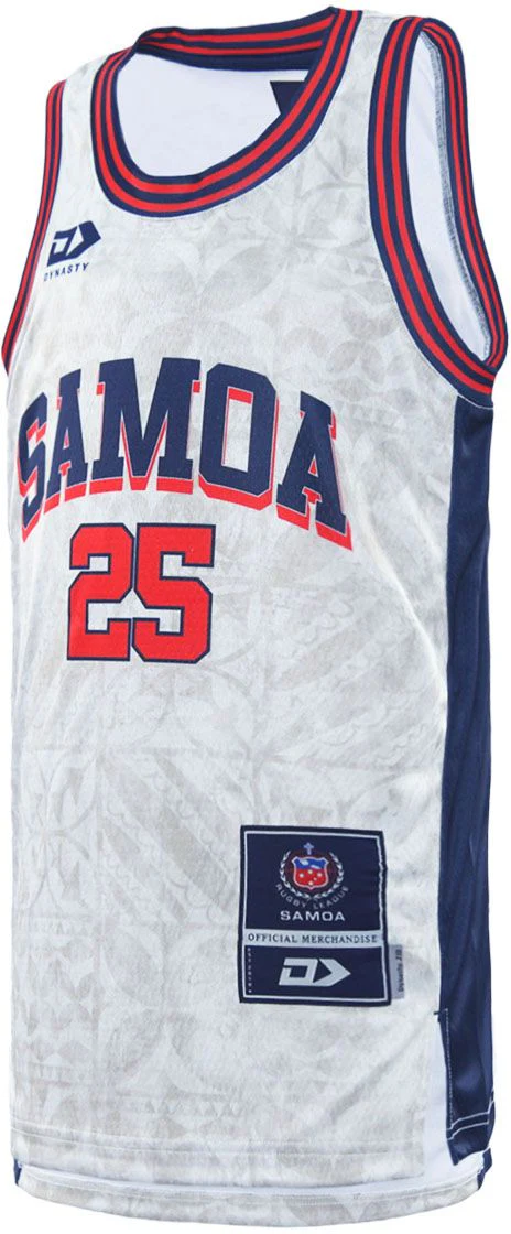 Toa Samoa 2026 NRL Mens Basketball Singlet - Image 3