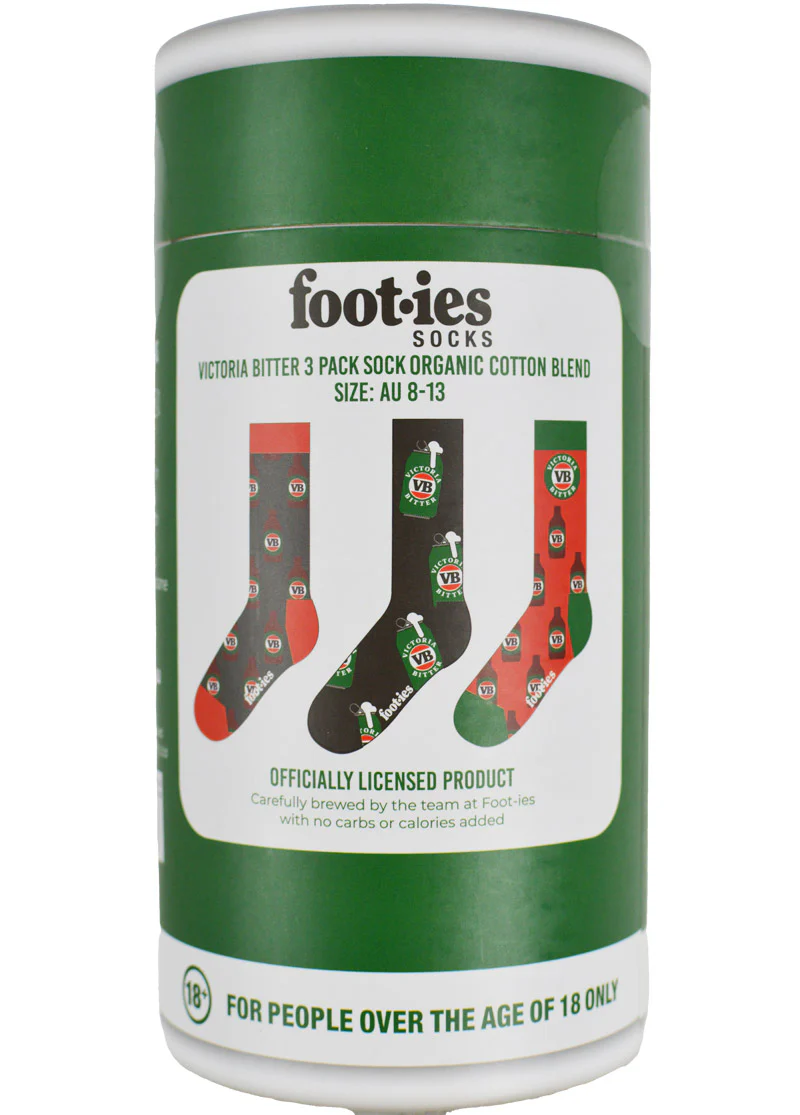 VB Organic Cotton Sock 3 Pack Gift Can - Image 3