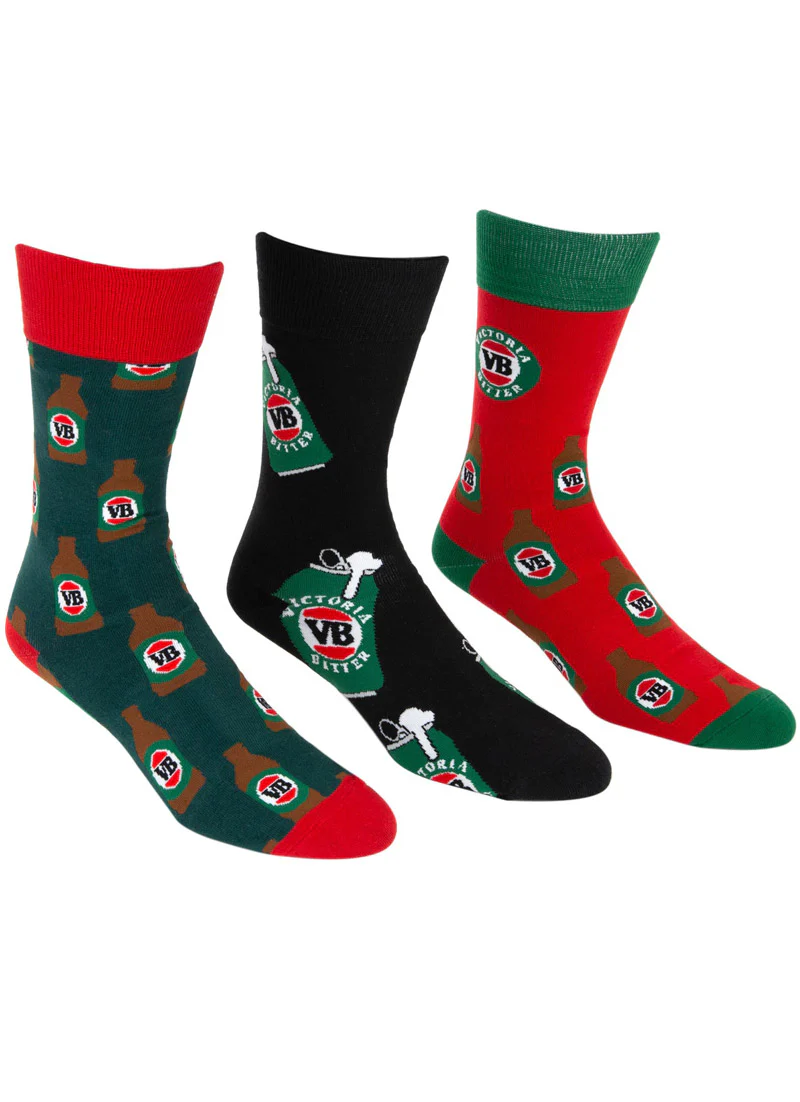 VB Organic Cotton Sock 3 Pack Gift Can - Image 4